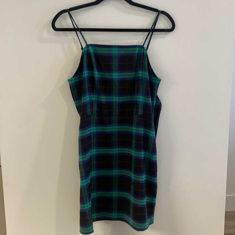 Flannel dress